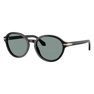 New GIORGIO ARMANI Black Round AR8237 5875/56 Sunglasses Women